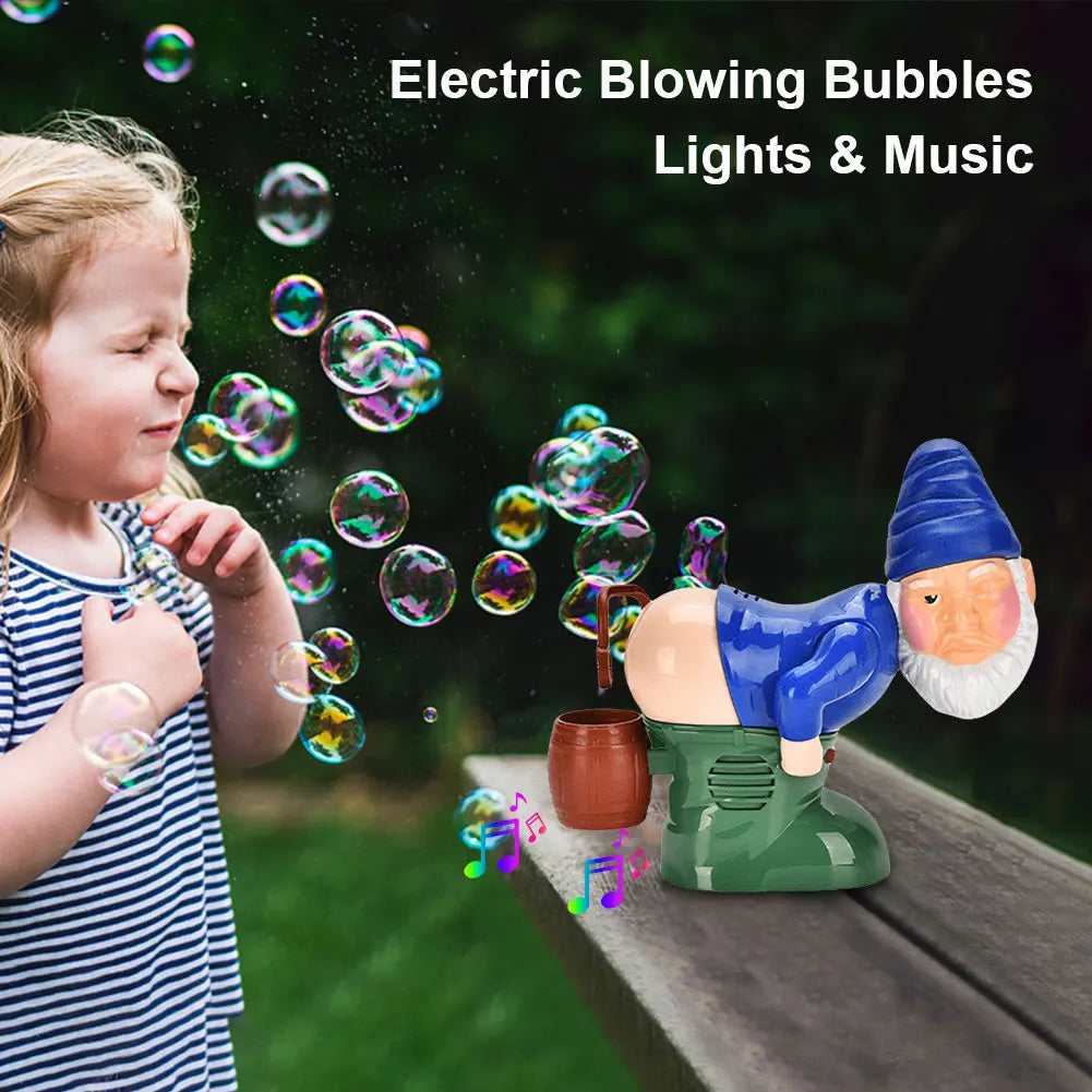 Santa Claus Automatic Bubble Blower – Christmas Bubble Machine with Music & Lights