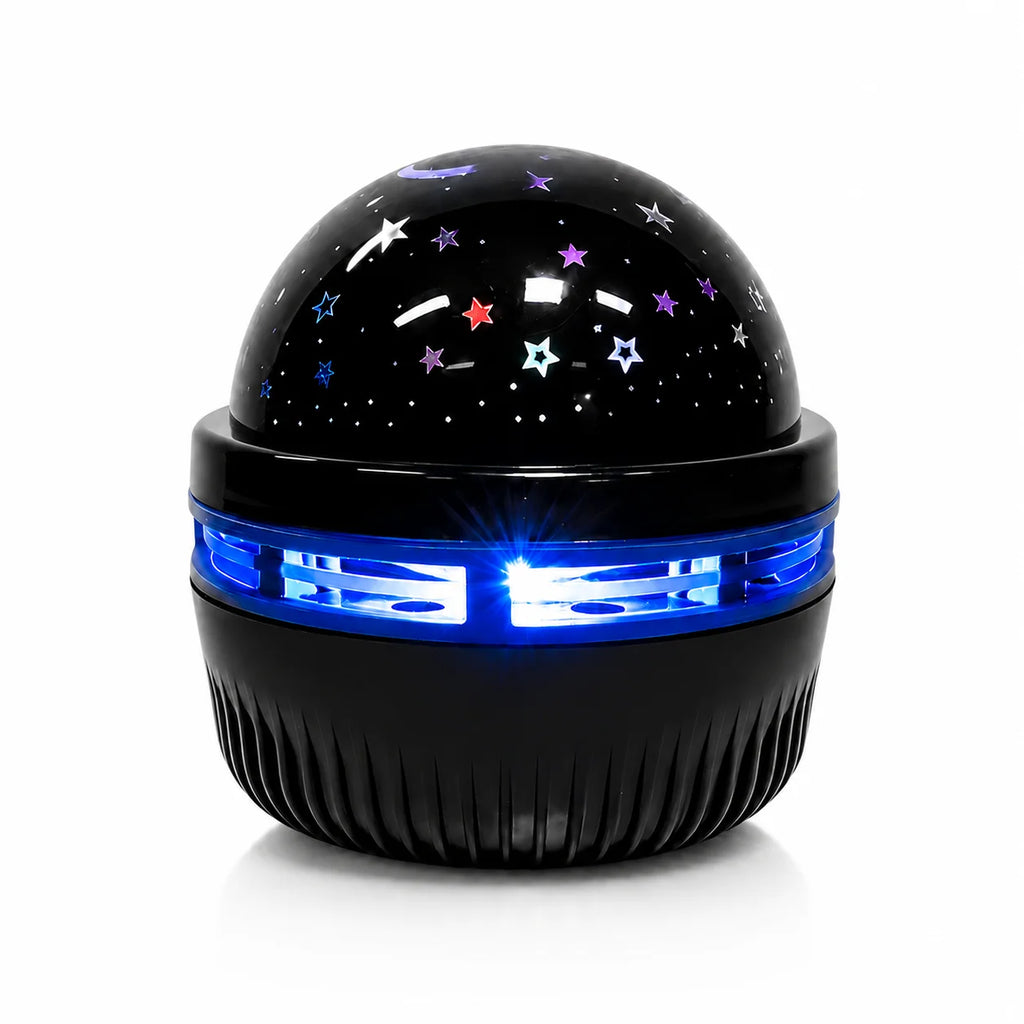 Starry Sky Galaxy Projector Lamp – LED Moon & Star Night Light