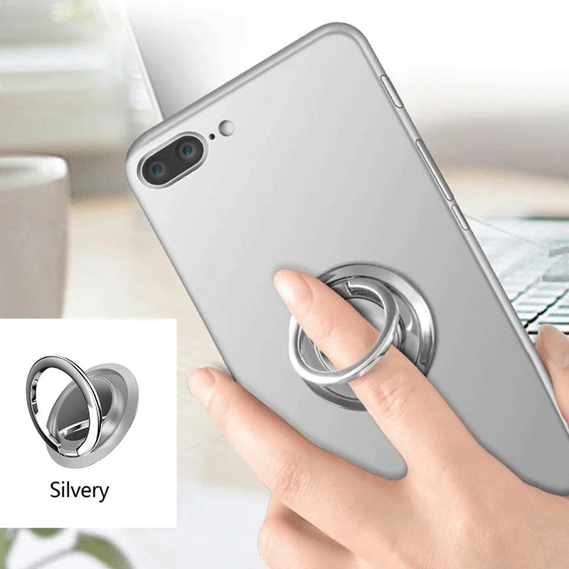 360° Rotating Magnetic Phone Ring Holder & Car Mount