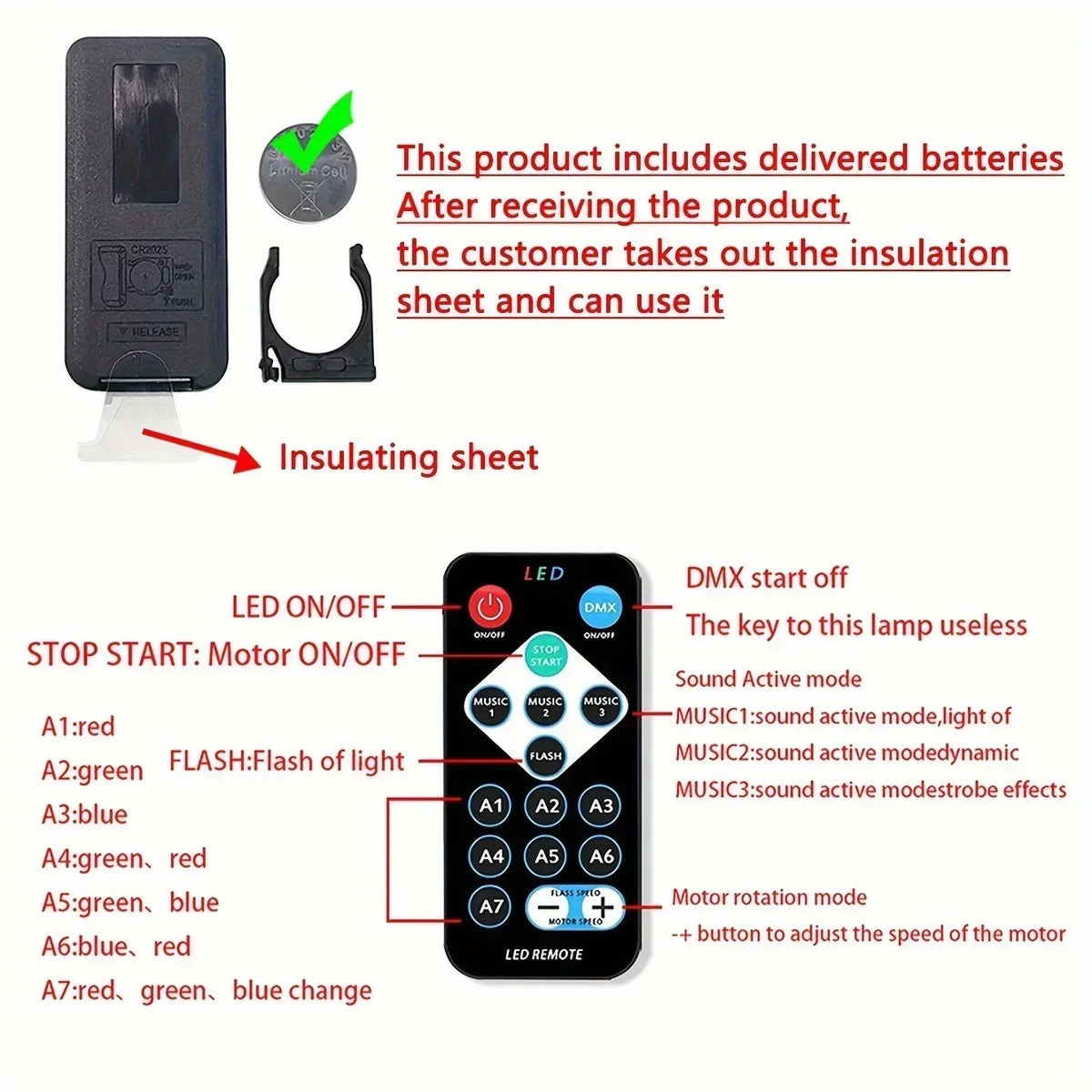 LED Galaxy Star Projector Light – Multicolor Night Lamp with Remote Control