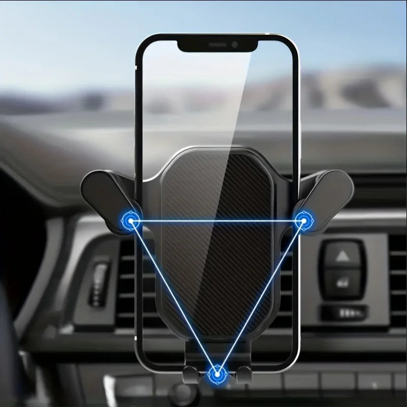 Universal Car Air Vent Phone Holder – Adjustable Smartphone Mount for GPS Navigation